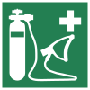 Sicherheitszeichen ISO 7010 E028: Wiederbelebungsgerät