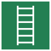 Sicherheitszeichen ISO 7010 E059: Fluchtleiter