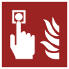 Sicherheitszeichen ISO 7010 F005: Brandmelder