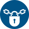 Sicherheitszeichen ISO 7010 M028: Verschlossen halten